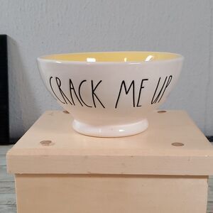 NEW Rae Dunn Crack Me Up Pedestal Bowl One Replacement Single